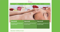 Desktop Screenshot of noks-thaimassage.de